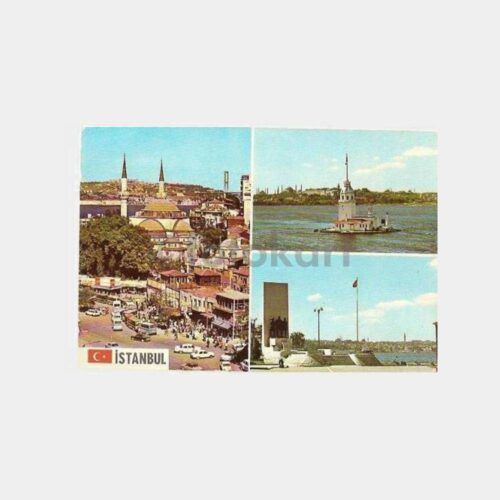 İstanbul Üsküdar 3 Görünüş Kartpostal