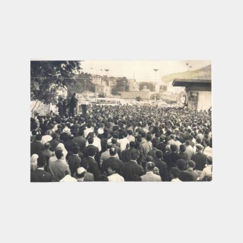 1968 Dr. Fahri Atabey - Üsküdar Mitingi Fotoğraf