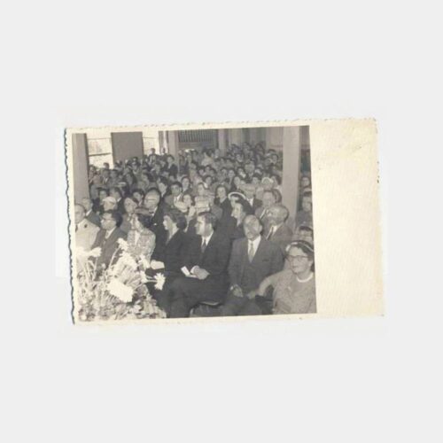 1955 Üsküdar Kız Koleji Mezuniyet Fotoğraf