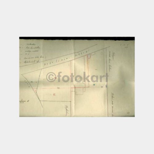 1930 Üsküdar İcadiye Tapu Krokisi