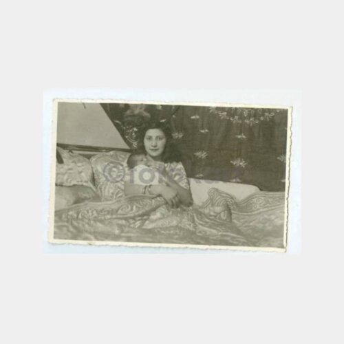 1940 Üsküdar - Anne ve Bebek Konulu Fotoğraf