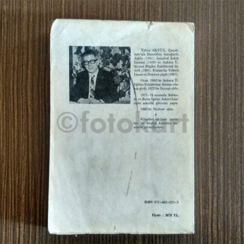 Türk Eğitim Tarihi, Başlangıcından 1988'e - Prof. Dr. Yahya Akyüz - Görsel 2