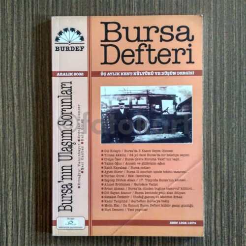 Bursa Defteri Dergisi, 2002 Aralık