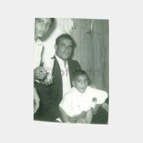 1970 Adana - Sünnet Çocuğu ve Kirvesi Fotoğraf
