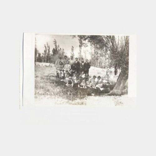 1934 Aksaray İli Piknik Hatırası Fotoğraf