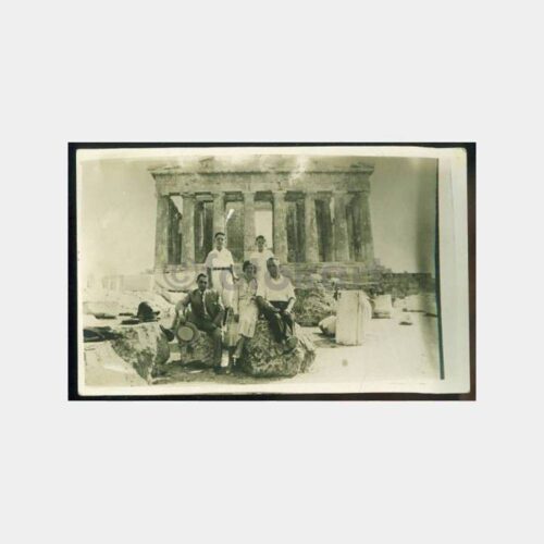 1932 Atina Akropol Gezisi Fotoğraf