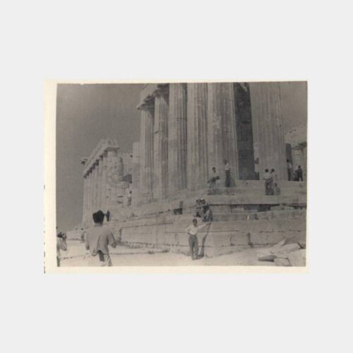1952 Atina Akropol Gezisi Konulu Fotoğraf