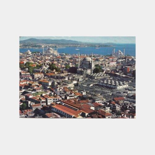 1969 İstanbul -Beşiktaş Damgalı- Camiler Görünüş Kart