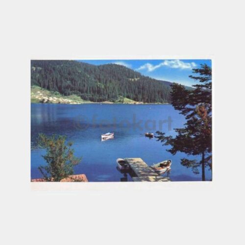 Bolu Abant Gölü Görünüş Kartpostal
