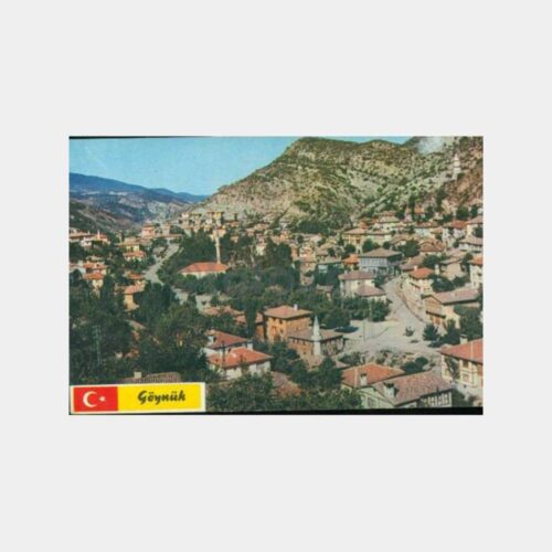 1970 Bolu Göynük Genel Görünüş Kartpostal