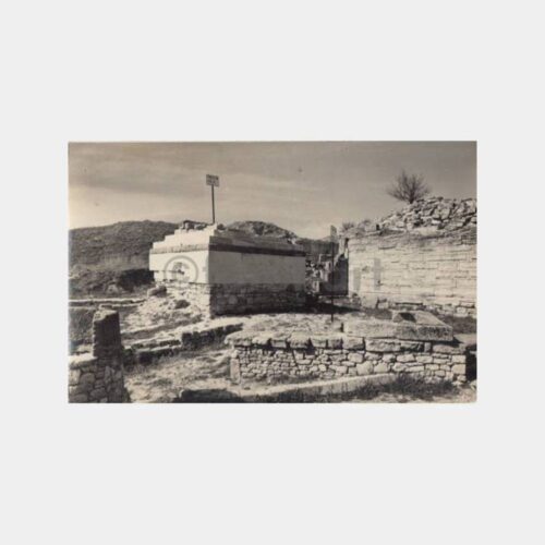 1965 Truva Çanakkale Okullar Pazarı Kartpostal