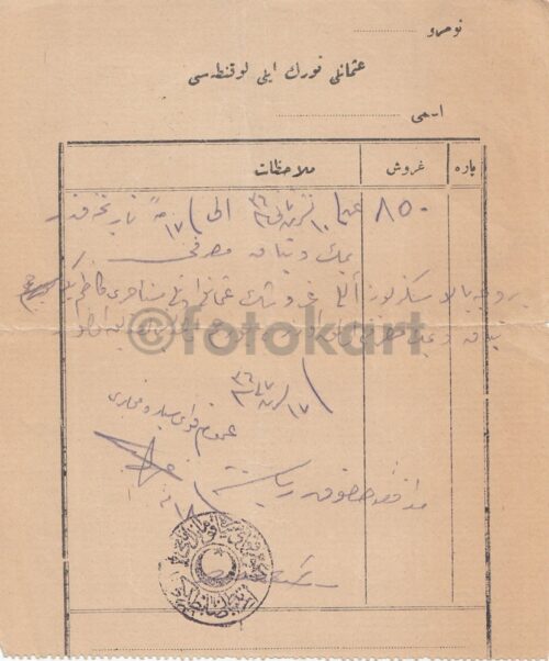 1920 Çerkez Ethem Osmanlıca Belgeler - Görsel 2