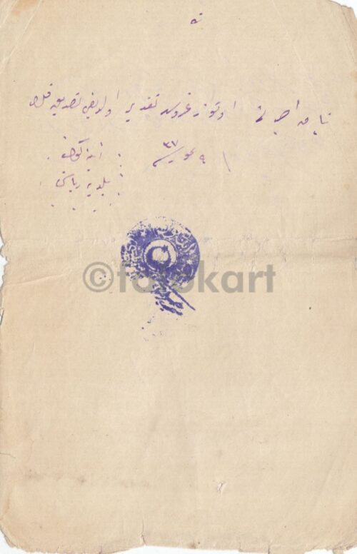 1920 Çerkez Ethem Osmanlıca Belgeler - Görsel 11