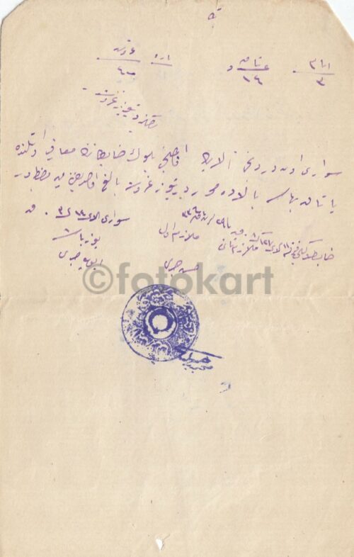 1920 Çerkez Ethem Osmanlıca Belgeler - Görsel 14