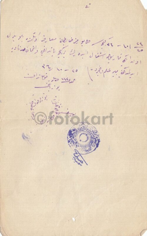 1920 Çerkez Ethem Osmanlıca Belgeler - Görsel 18