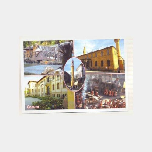 Çorum Şehirden Görünüşler Kartpostal