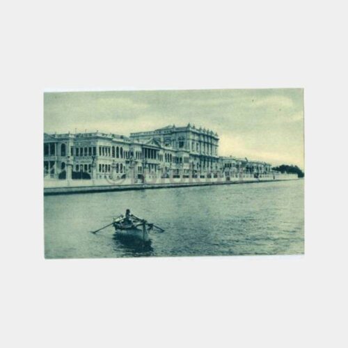 1924 İstanbul Dolmabahçe Sarayı -İpekçi Kardeşler- Kartpostal