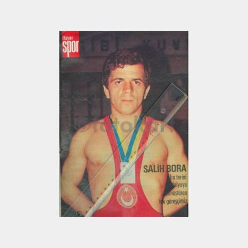 1977 Milli Güreşçi Salih Bora Posteri