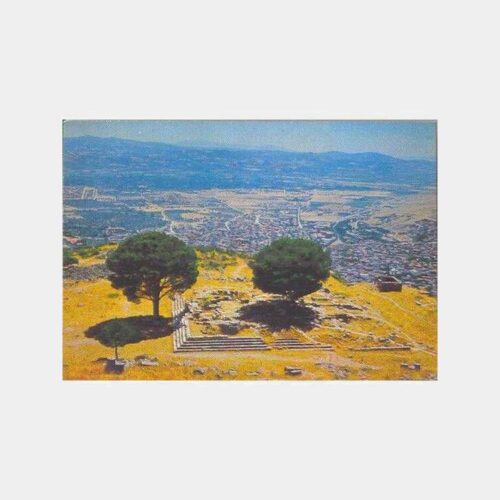 İzmir Zeus ve Bergama Antik Kent Kartpostal