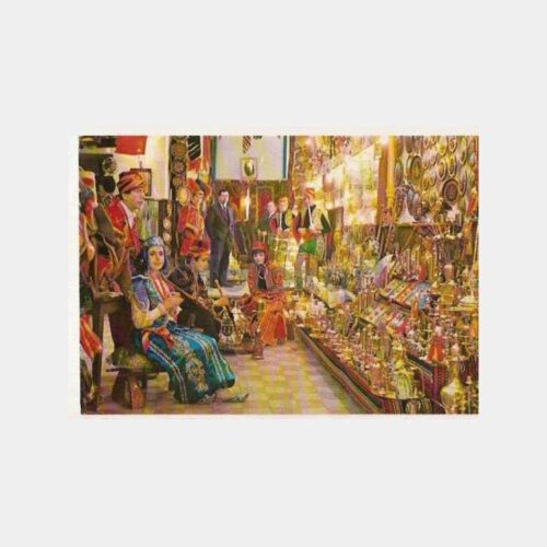 İstanbul Kapalı Çarşı ve Alibaba Pazarı Kartpostal