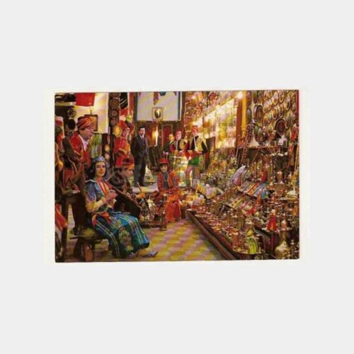 İstanbul Kapalı Çarşı Görünüş Kartpostal