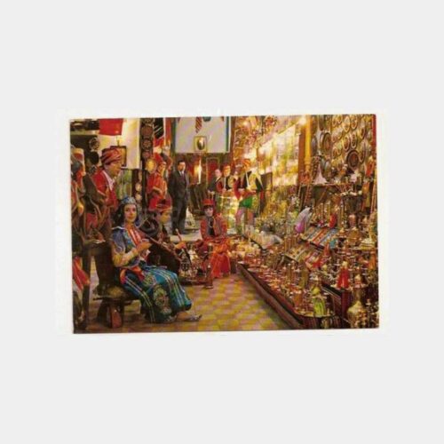 İstanbul Kapalı Çarşı Görünüş Kartpostal