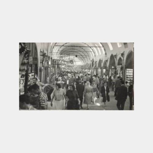 Kapalı Çarşı İçinden Görünüş Fotoğraf