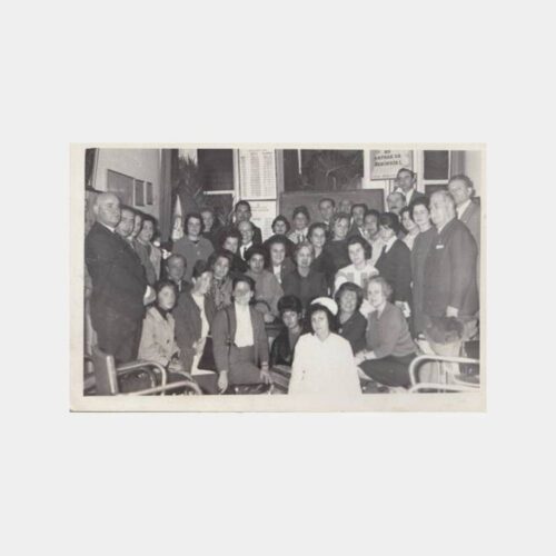 1964 Kızılay İstiklal Şubesi Kurs Hatırası Fotoğraf
