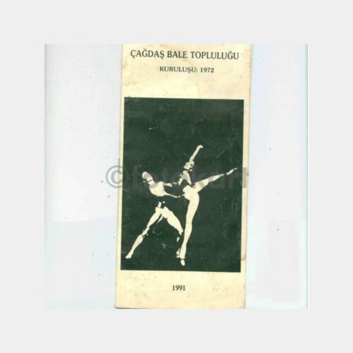 1991 Çağdaş Bale Toluluğu Konser Programı