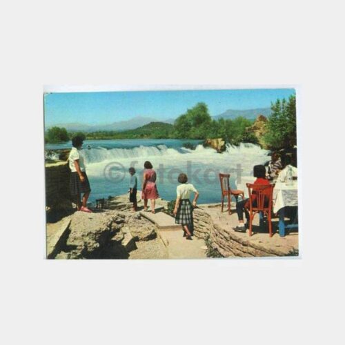 Manavgat Şelalesi Görünüş Kartpostal