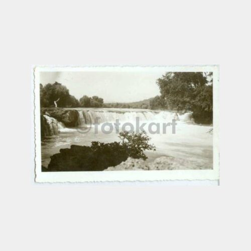 1934 Manavgat Şelalesi Damgalı Fotoğraf