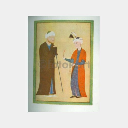 1941 Ali Şir Nevai Doğumu 500. Yıl Hatıra Minyatür Resim - Görsel 2