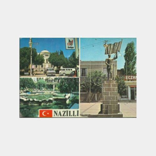 1990 Nazilli -Şifa Eczanesi- 3 Görünüş Kartpostal