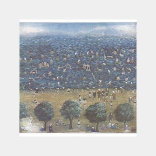 Ressam Yalçın Gökçebağ Tablosu Tebrik Kartı