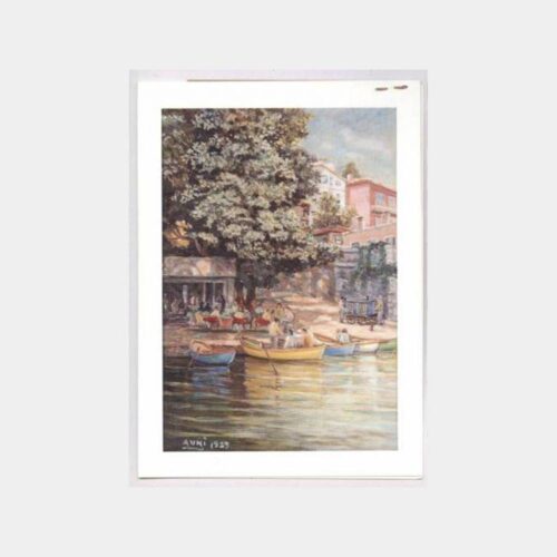 Ressam Avni Karanis Tablo - Göksu Tebrik Kartı