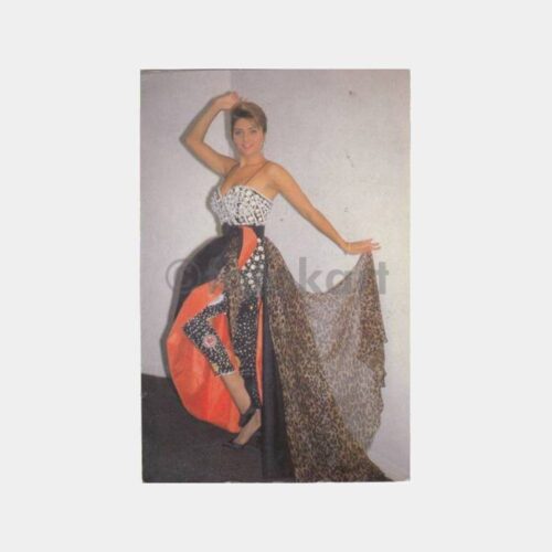 Sibel Can Türk Pop Müzik Konulu Kartpostal