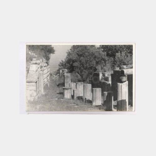 1930 Söke Priene Harabeleri 2 Adet Fotoğraf