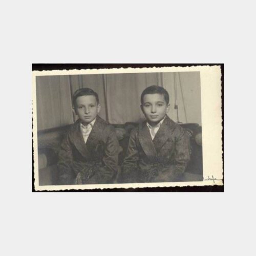 1953 İkiz Kardeşler Stüdyo Fotoğraf