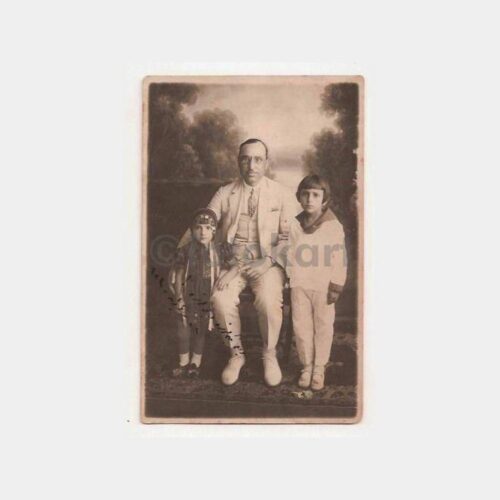 Baba ve Çocukları Stüdyo Fotoğraf