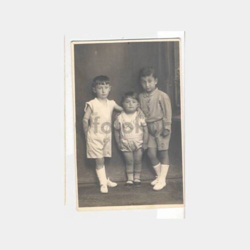 Foto Celal - Üç Çocuk Stüdyo Fotoğrafı