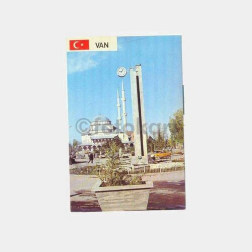 Van Saat Kulesi ve Cami Kartpostal