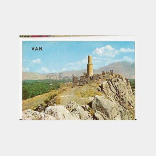 Van Kalesi Görünüş Kartpostal