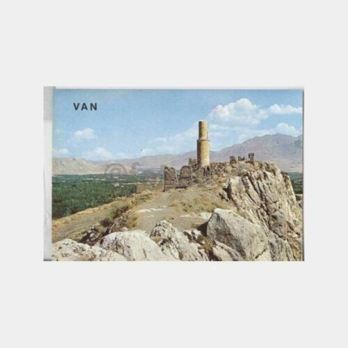 Van Kalesi Genel Görünüş Kartpostal