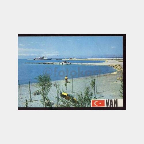 Van Gölü Sahili Görünüş Kartpostal