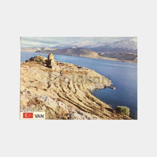 Van Akdamar Adası Görünüş Kartpostal