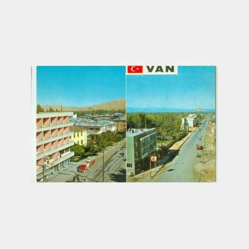 1975 Van Şehirden Görünüş Kartpostal