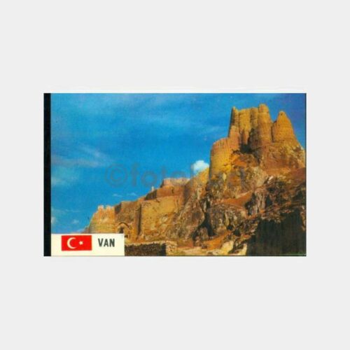 1975 Van Kalesi Görünüş Kartpostal
