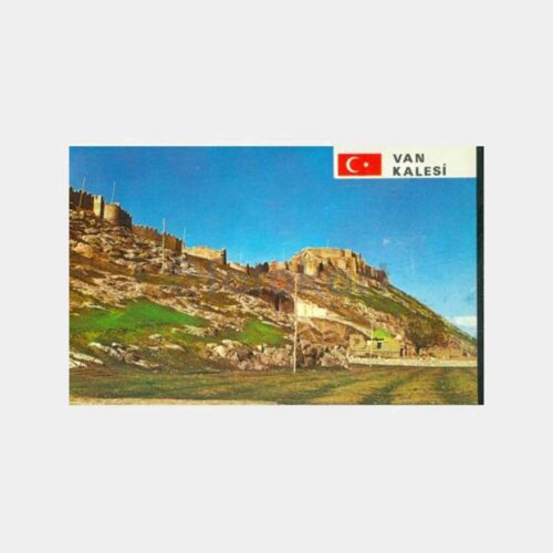 1975 Van Kalesi Görünüş Kartpostal