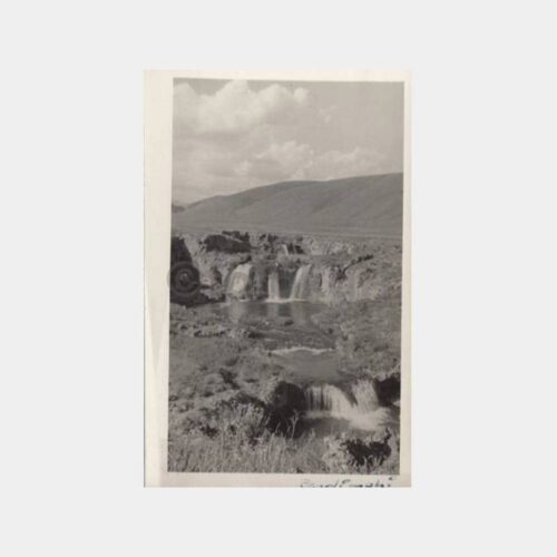 1970 Van Muradiye Bendimahi Görünüş Kartpostal