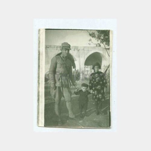 1938 Adana Asker ve Çocukları Fotoğraf